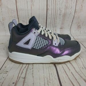 Nike Air Jordan 4 PS Retro Monsoon Blue Sneakers Boy's And Girls 12c